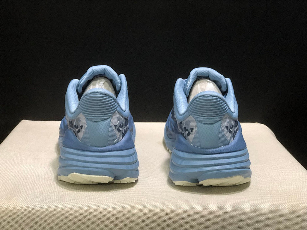 HOKA Stinson 7 Trail Running Shoes, Blue Pattern