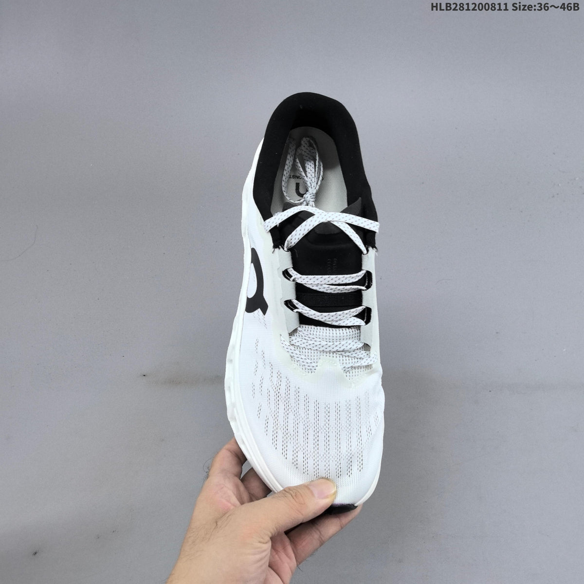On Cloudmonster 3 Running Shoes White Black