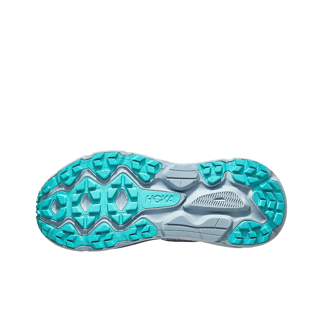 HOKA Challenger 7 Trail Running Shoes, Navy and Teal
