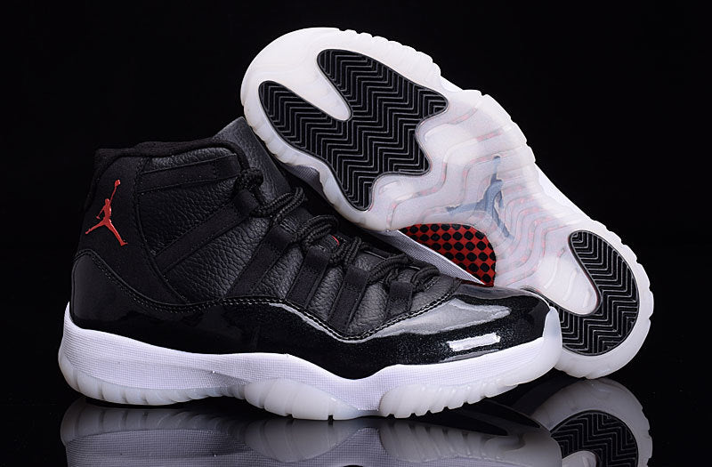 Jordan Air Jordan 11 High-Top Basketball Shoes Black White