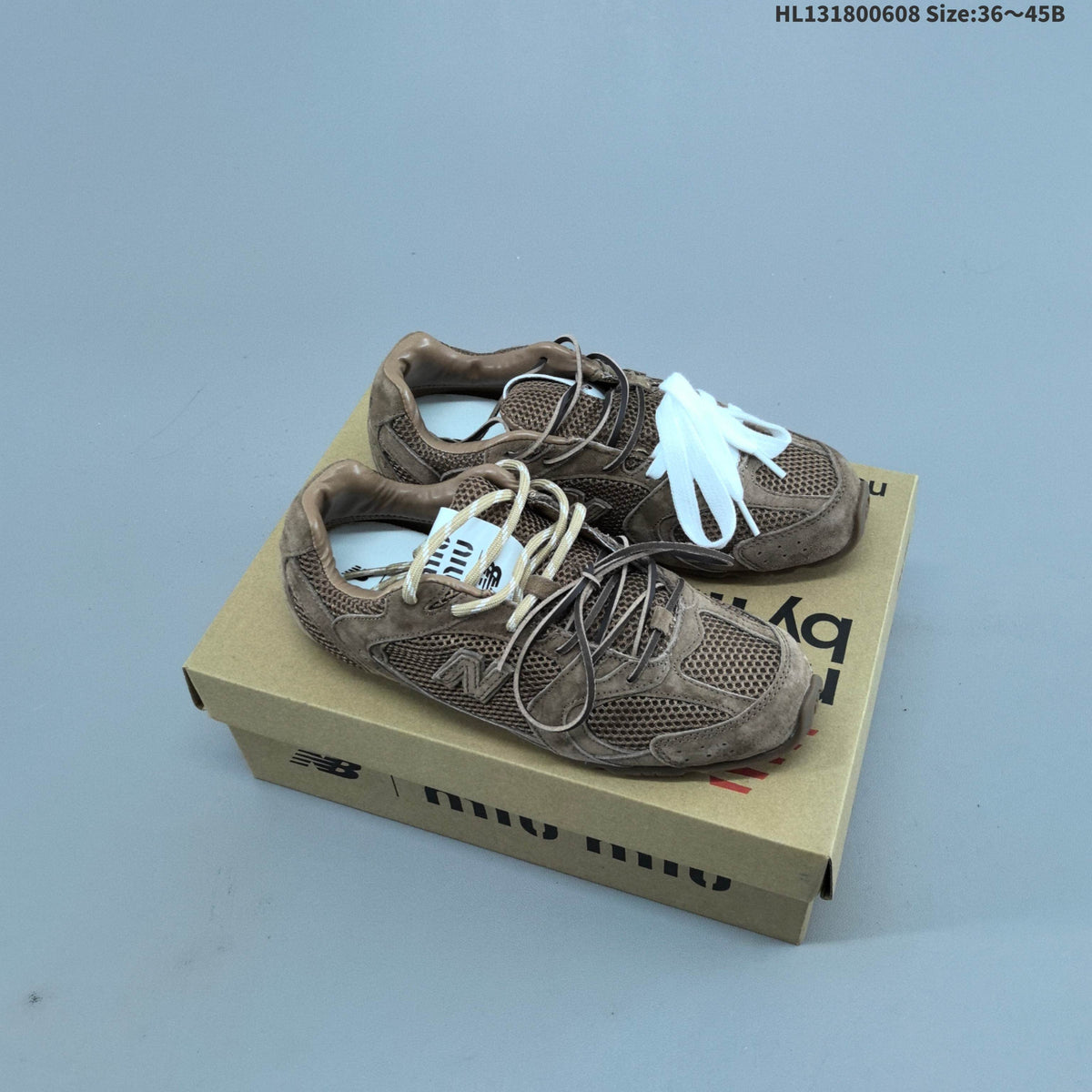 Miu Miu x New Balance 530 SL Low-Top Sneakers
