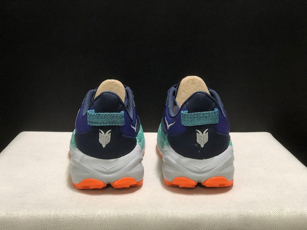 HOKA Speedgoat 6 Trail Running Shoes, Blue and Teal