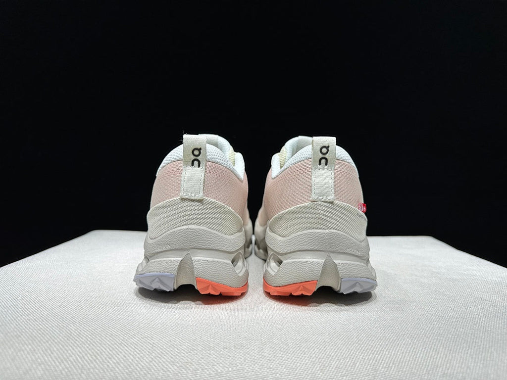 On Cloudsurfer Trail 2 Trail Running Shoes, Ivory and Coral