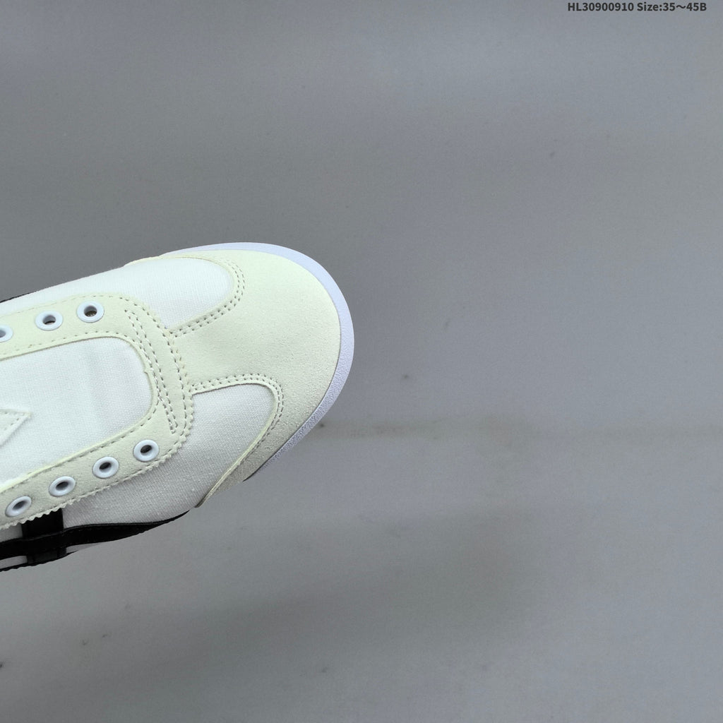 Onitsuka Tiger Mexico 66 Slip-On Sneakers White Black D342Q