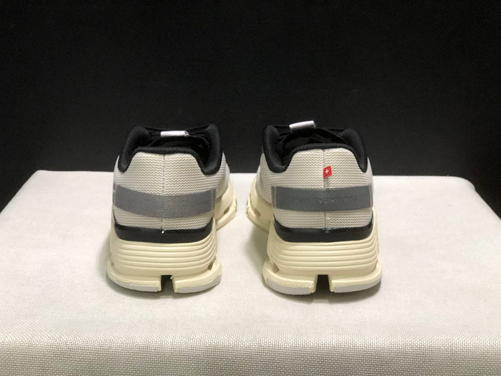 On Cloudnova Form 2 Sneakers in Pearl and Black