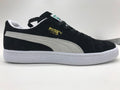 Puma Suede Black and White Low-Top Sneakers