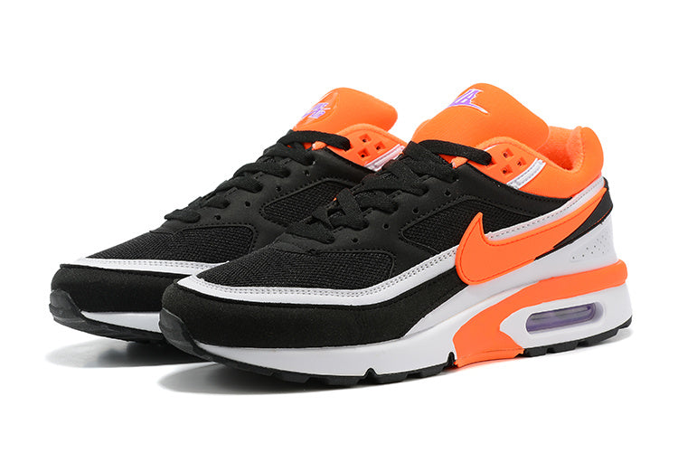 Nike Air Max BW Black and Orange Sneakers