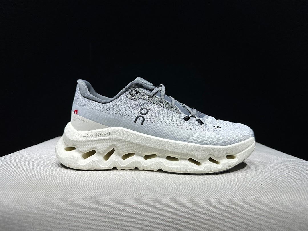 On Cloudtilt Sneakers, Gray and White