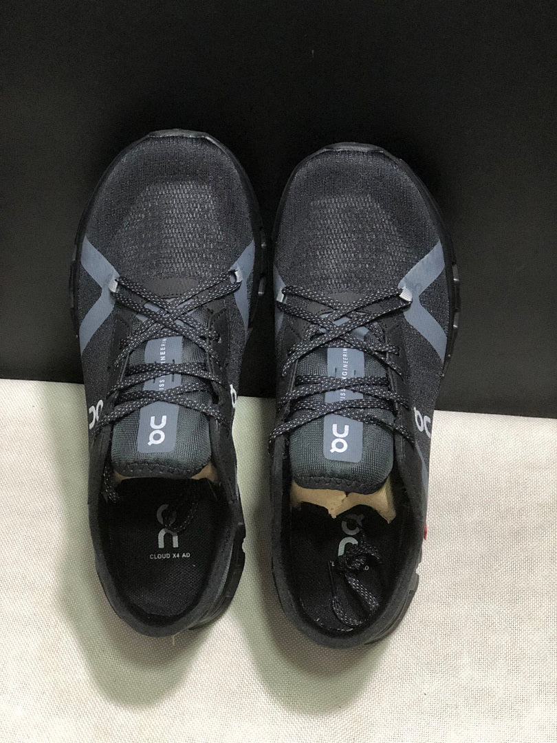 On Cloud X 4 AD Black Sneakers