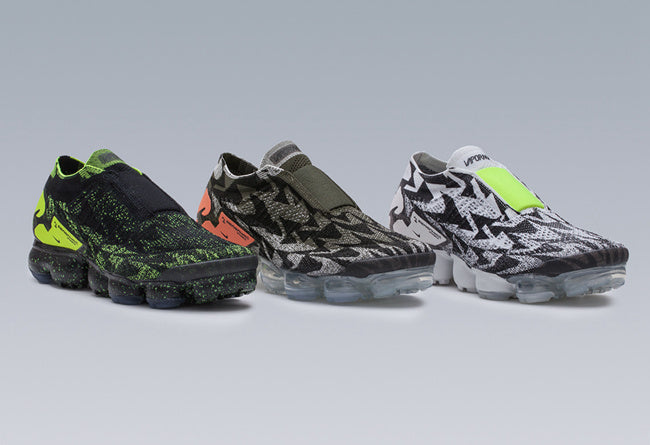 Nike Air VaporMax Moc 2 Acronym Black White Volt AQ0996-001
