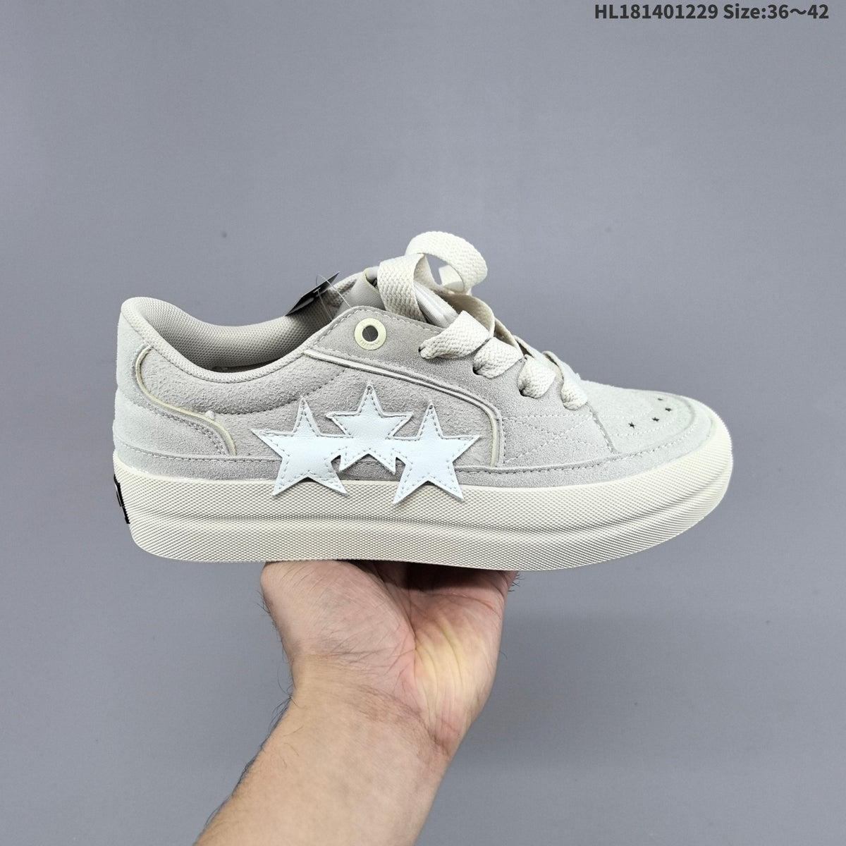 AMIRI Star Low-Top Sneakers with Leopard Print Details
