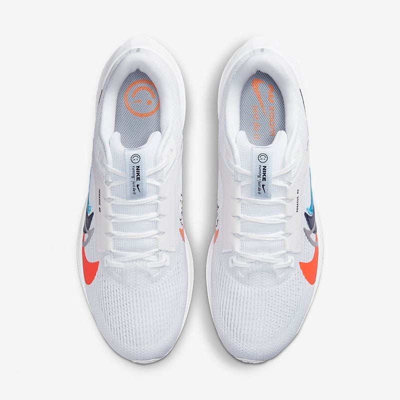 Nike Pegasus 40 PRM Running Shoes White Red Blue FB7179-100