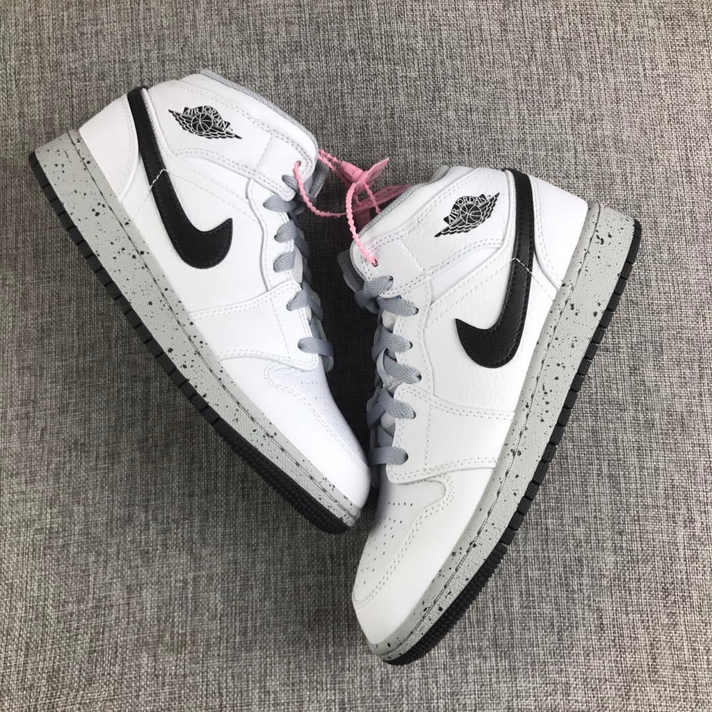 Jordan 1 High White Cement Sneakers