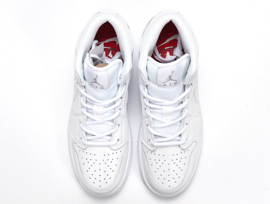 Jordan 1 High White Basketball Sneakers CW7589-100