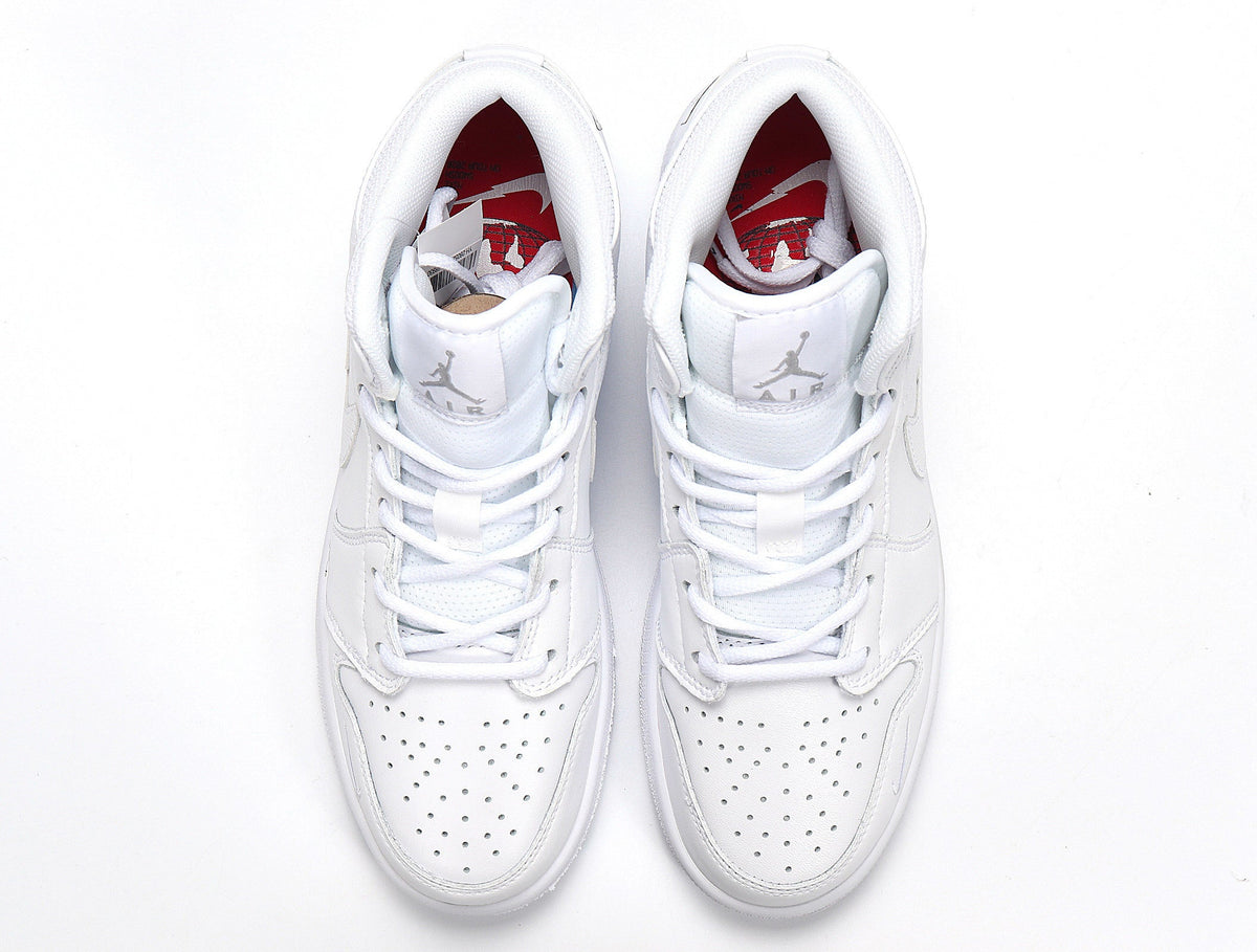 Jordan 1 High White Basketball Sneakers CW7589-100