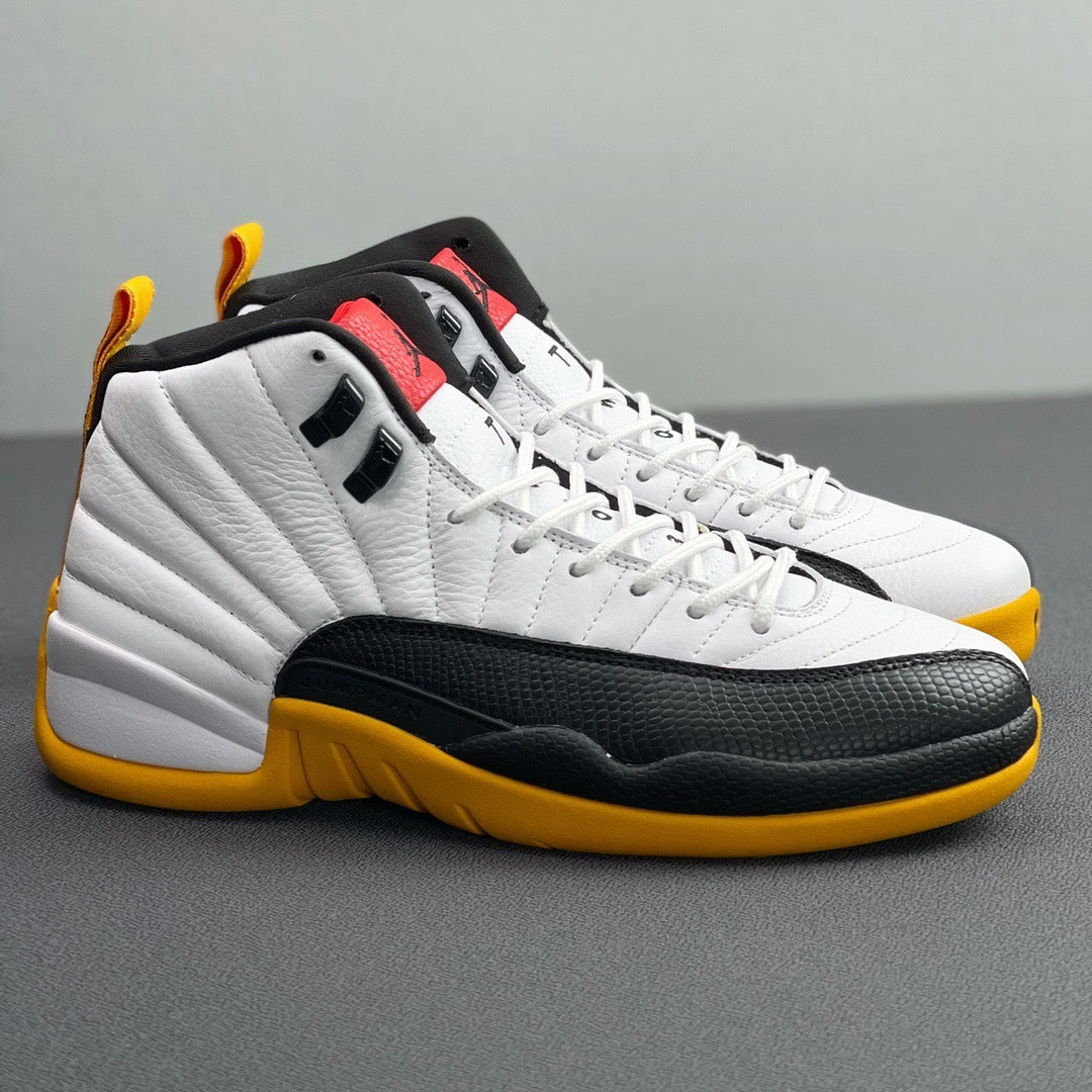 Jordan Air Jordan 12 25 Years in China White Black Yellow DR8887-100