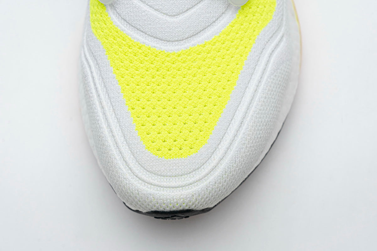 Adidas Ultraboost 21 Running Shoes FY0377 White Yellow