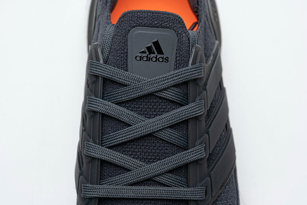 adidas UltraBoost 21 Running Shoes, Charcoal and White FY0372