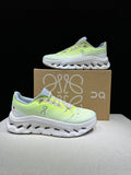 On Cloudtilt Sneakers in Lime and Ivory