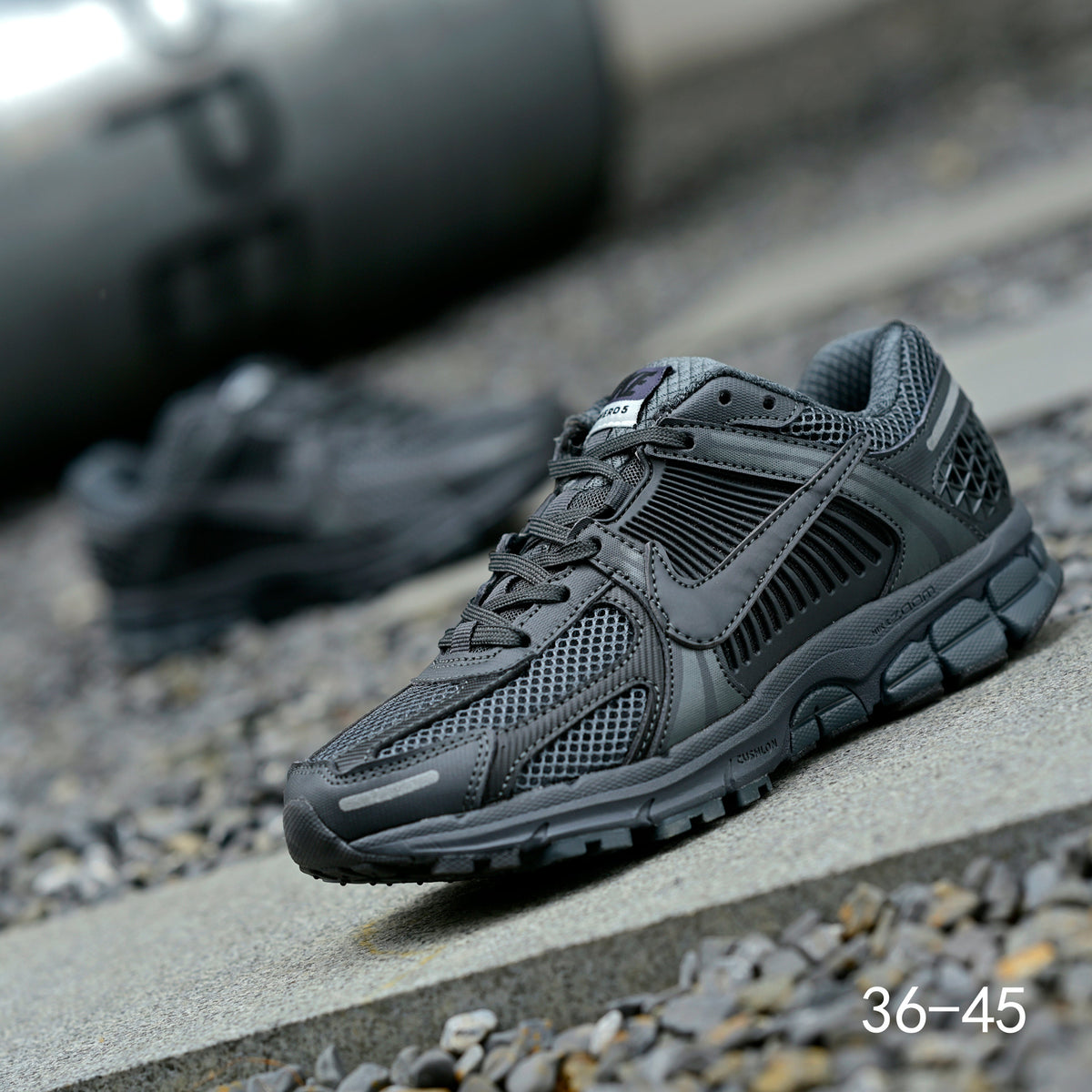 Nike Air Zoom Vomero 5 Sneakers in Charcoal Grey