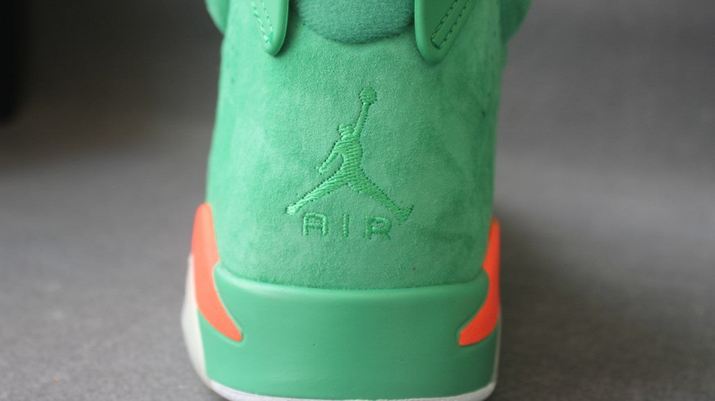 Air Jordan 6 Gatorade Green High-Top Sneakers 384664-145