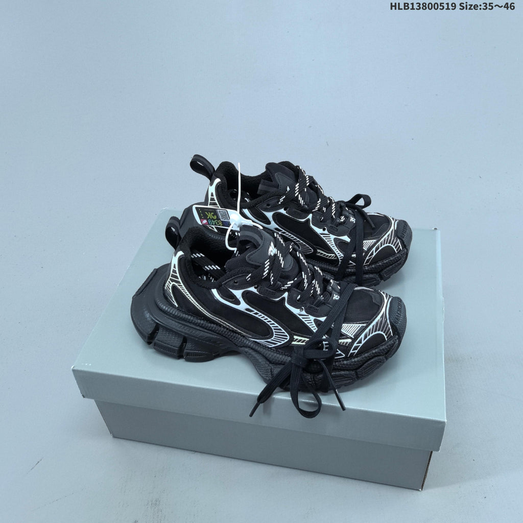 Balenciaga Chunky Sneakers in Mixed Colorways