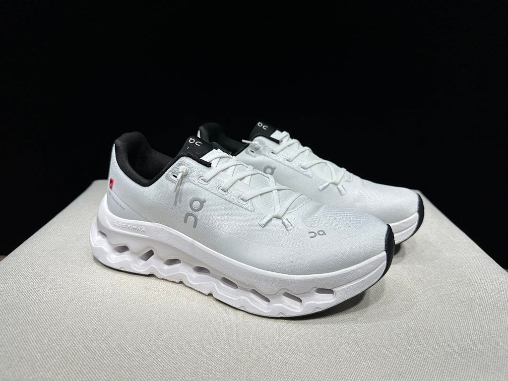 On Cloudtilt Sneakers in Ivory and Black