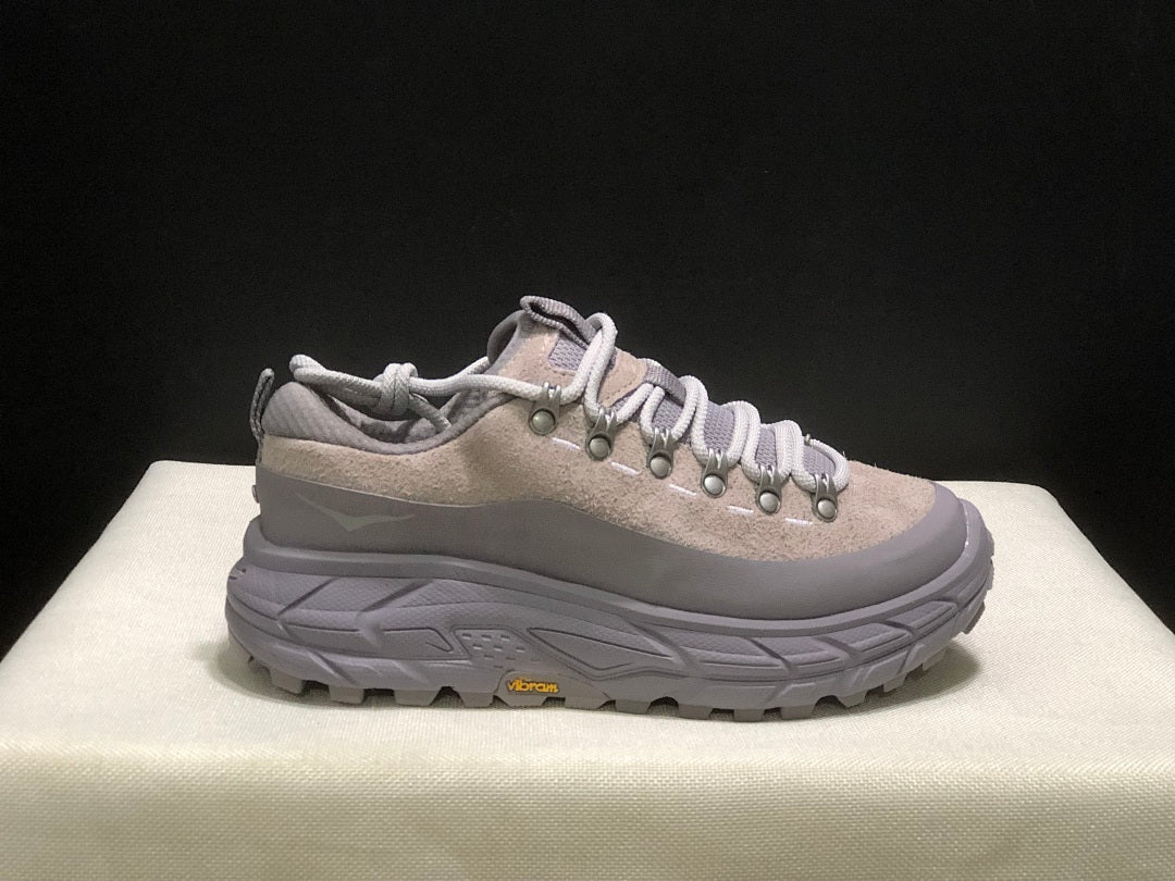 HOKA Tor Summit Low-Top Hiking Sneakers, Gray