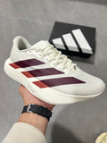 Adidas Lightstrike Pro Running Shoes in White and Burgundy