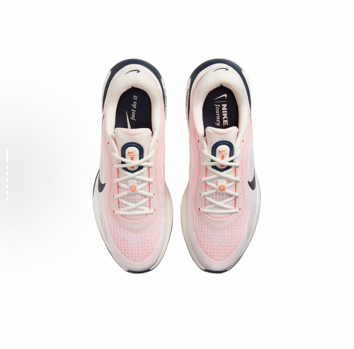 Nike Journey Run Road Running Shoes White Coral FN0228-100