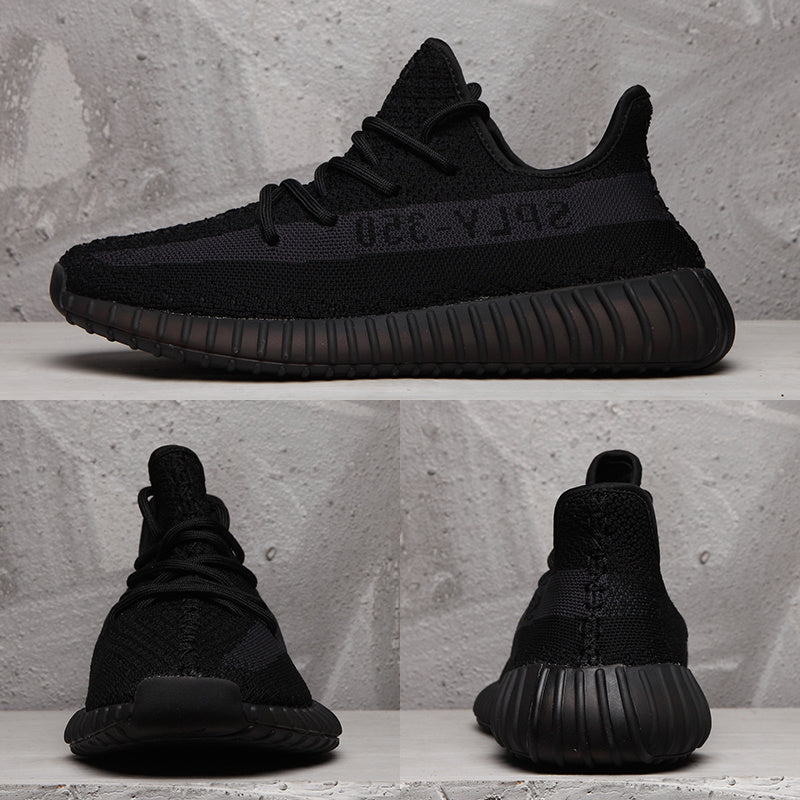 Yeezy 350 V2 Black Low-Top Sneakers