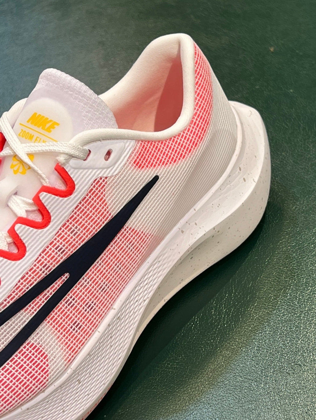 Nike Zoom Fly 5 Running Shoes White Red DM8968-100