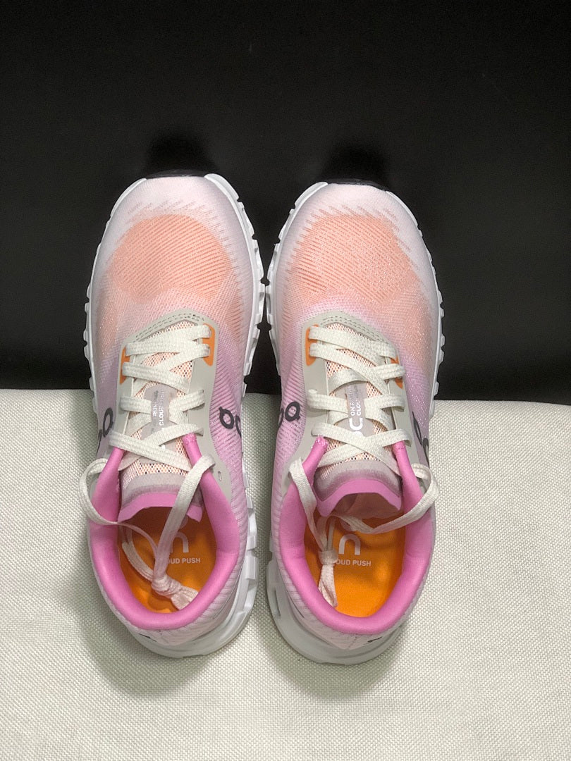 On Cloud 6 Push Pink Running Sneakers