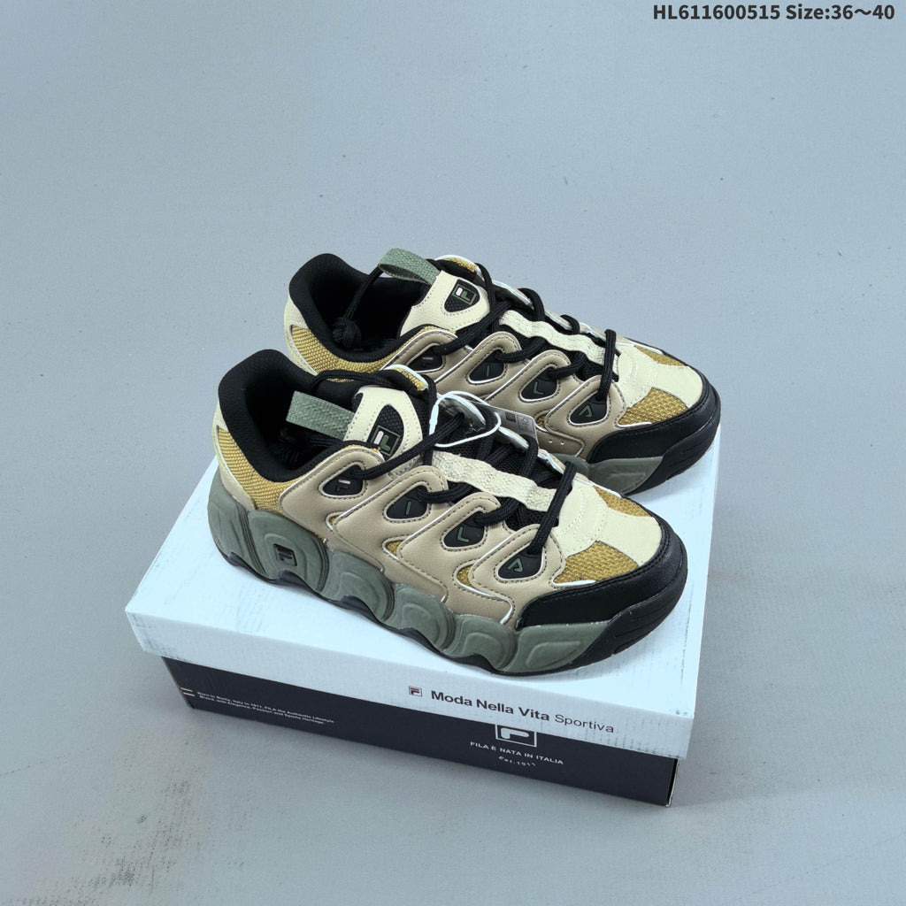 FILA Croissant 1S Low-Top Casual Sneakers