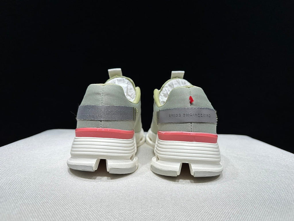 On Cloudnova Form 2 Sneakers in Green and Coral