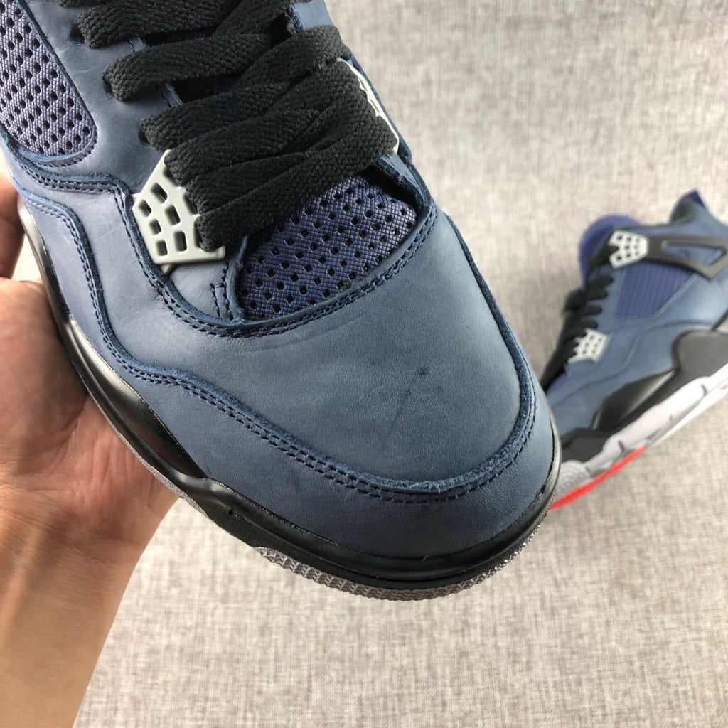 Jordan Air Jordan 4 Little Eminem Navy Sneakers