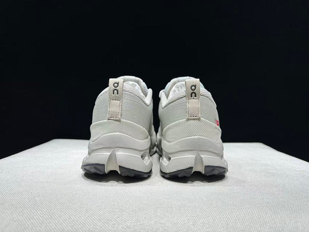 On Cloudsurfer Trail 2 Shoes in Gray and White