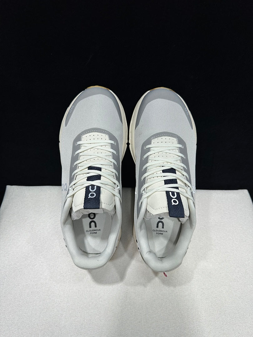 On Cloudnova Form 2 Sneakers in Gray and Gum