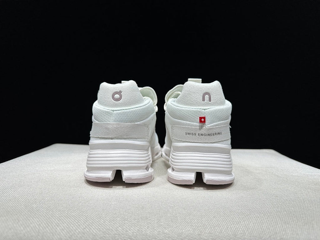 On Cloudnova 2 Sneakers, White and Orchid