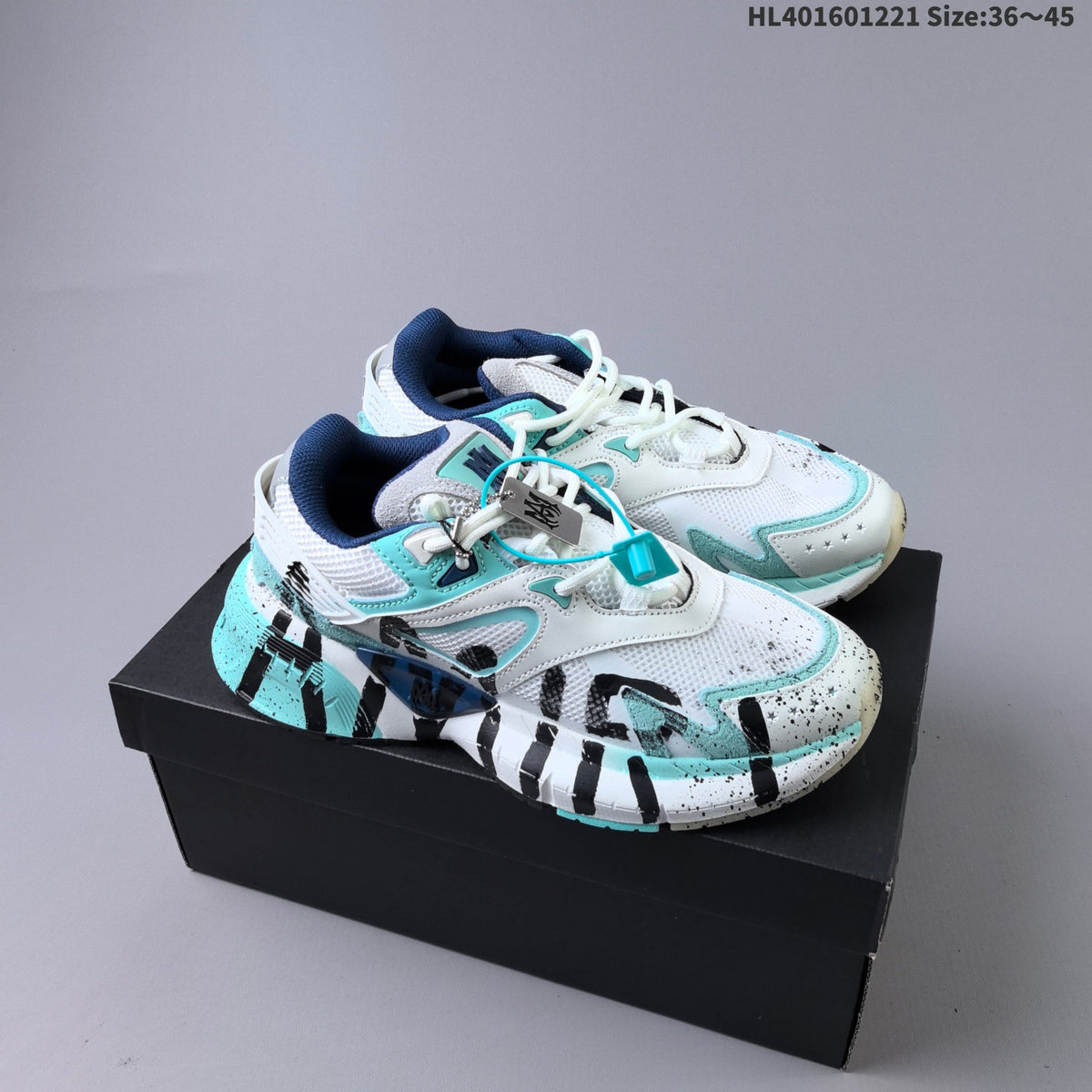AMIRI MA Runner Low-Top Sneakers, Green, HL401601221