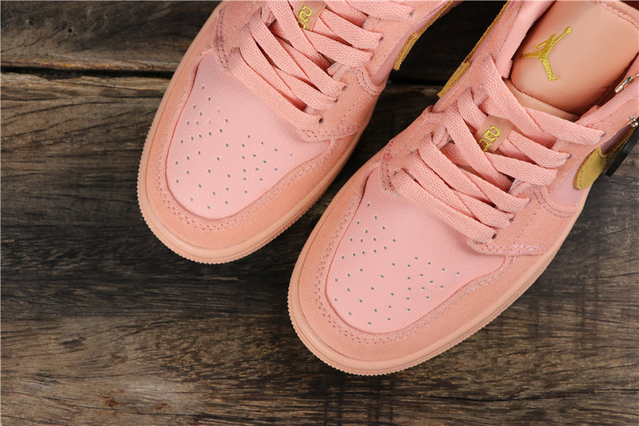 Air Jordan 1 Low Coral Pink Sneakers CJ9216-676