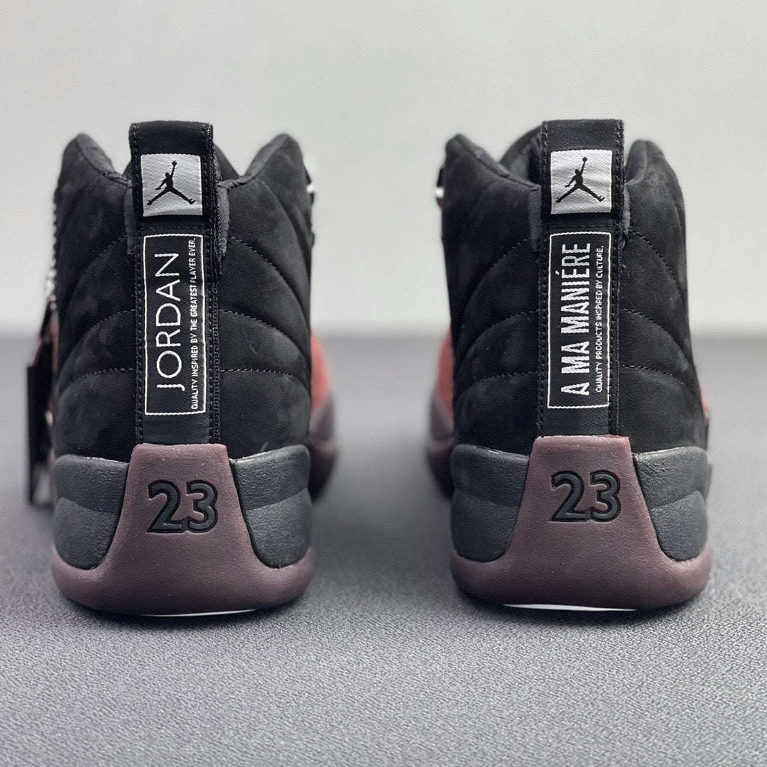 Jordan 12 Retro A Ma Maniére Black Burgundy DV6989-001