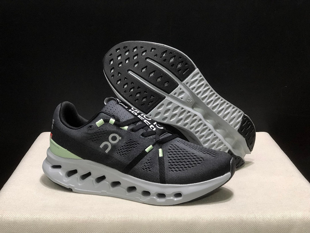 On Cloudsurfer Running Shoes in Iron Black