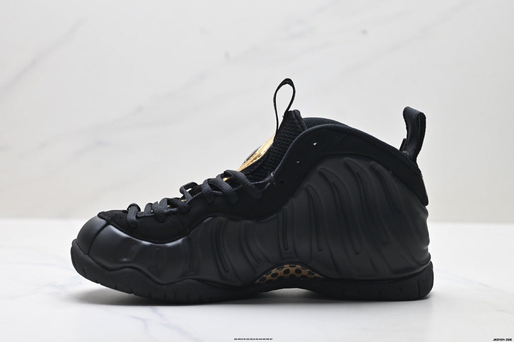 Nike Air Foamposite One Penny Hardaway Black Gold Sneakers