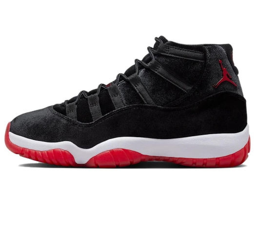 Jordan Air Jordan 11 Retro Black Red Basketball Sneakers
