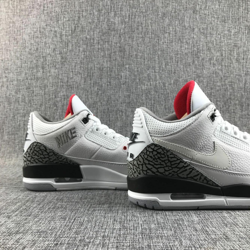 Air Jordan 3 Retro White Cement Sneakers