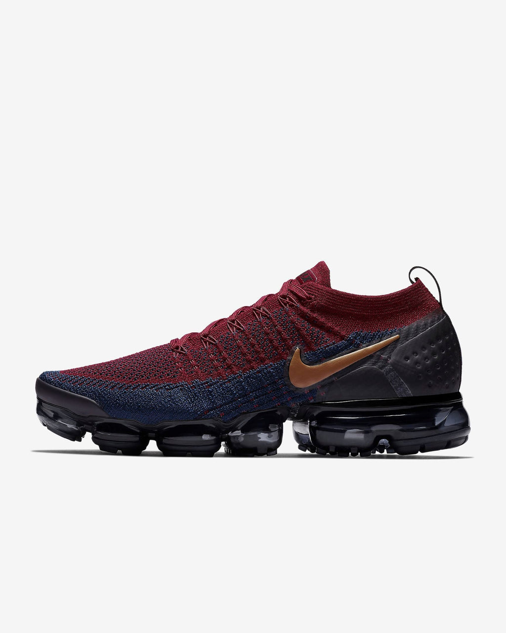 Nike Air VaporMax Flyknit 2 Burgundy Running Shoes 942842-601