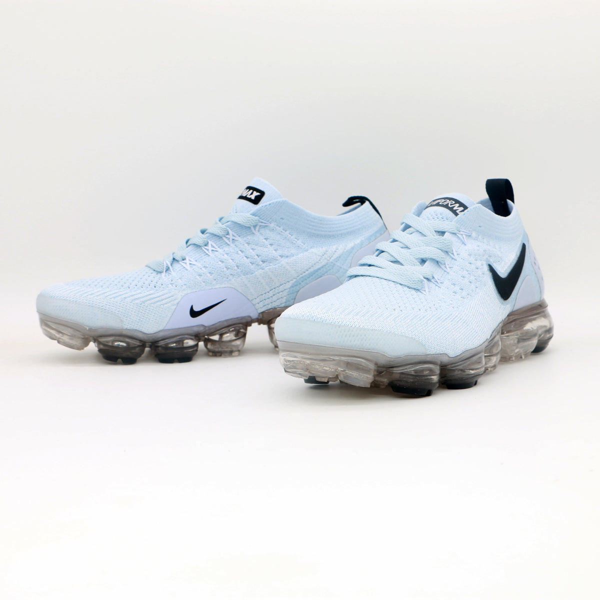 Nike Air VaporMax Flyknit Sneakers in Light Blue