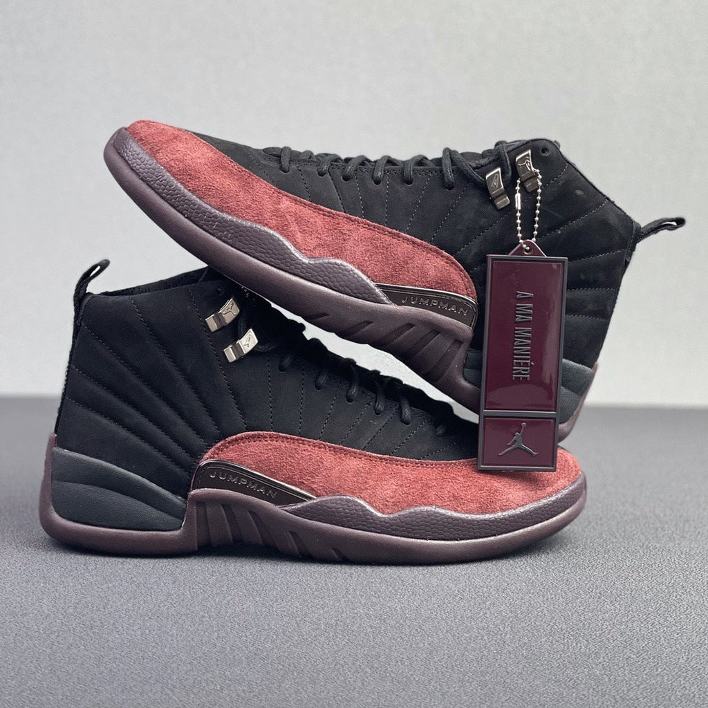 Jordan 12 Retro A Ma Maniére Black Burgundy DV6989-001