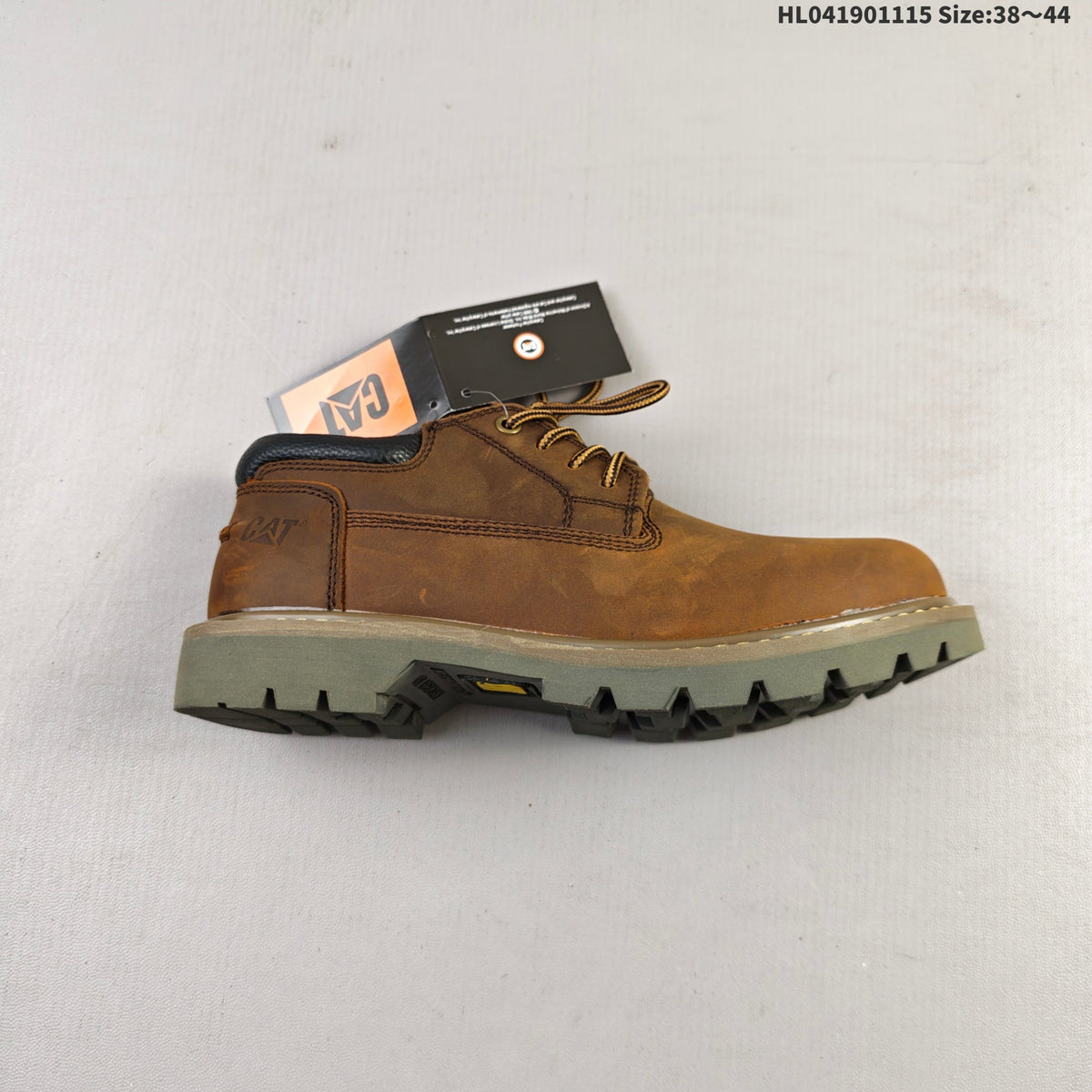 CAT Low-Cut Lace-Up Casual Work Boots
